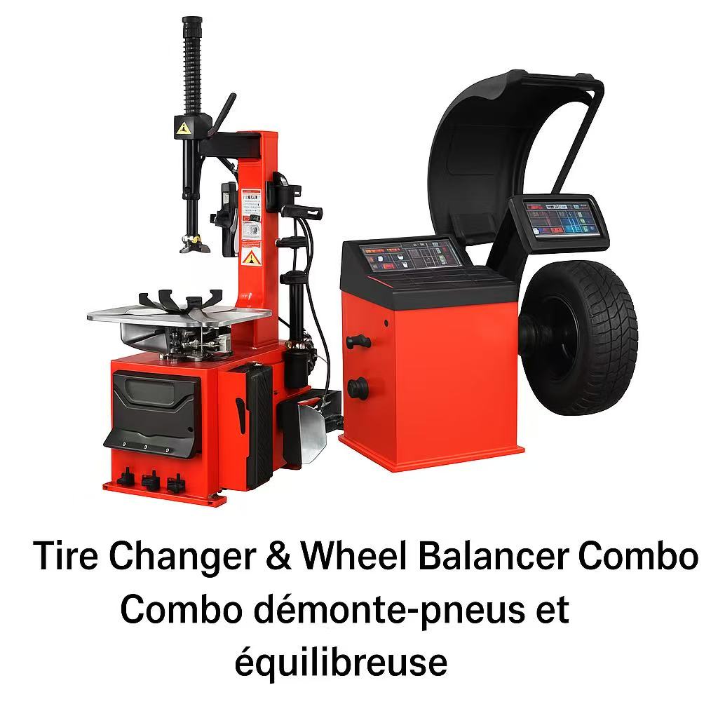 Tire Changer & Wheel Balancer Combo / Combo démonte-pneus et équilibreuse