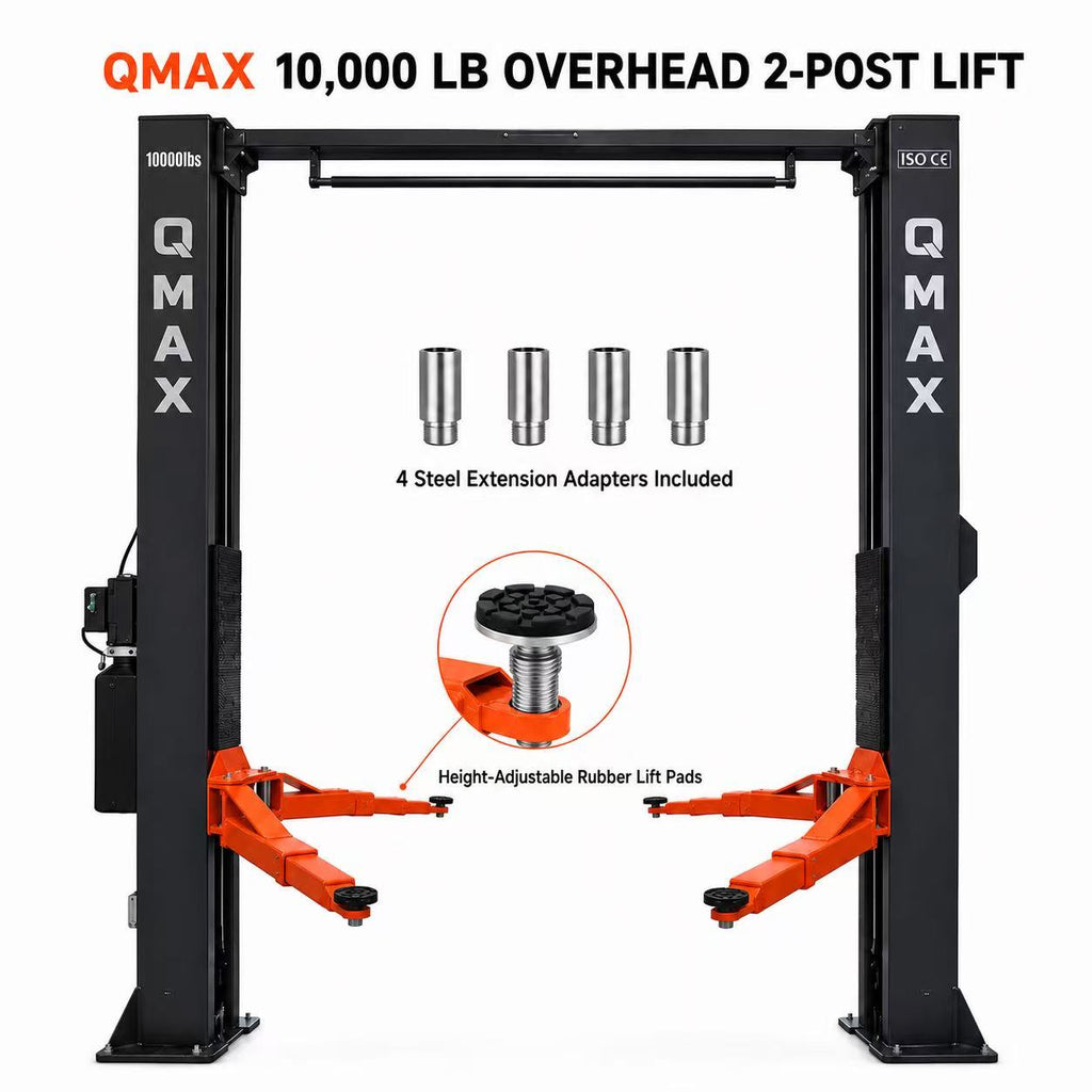 QMAX 10,000 LB Overhead 2-Post Lift | Pont élévateur automobile 2 colonnes 10 000 lb