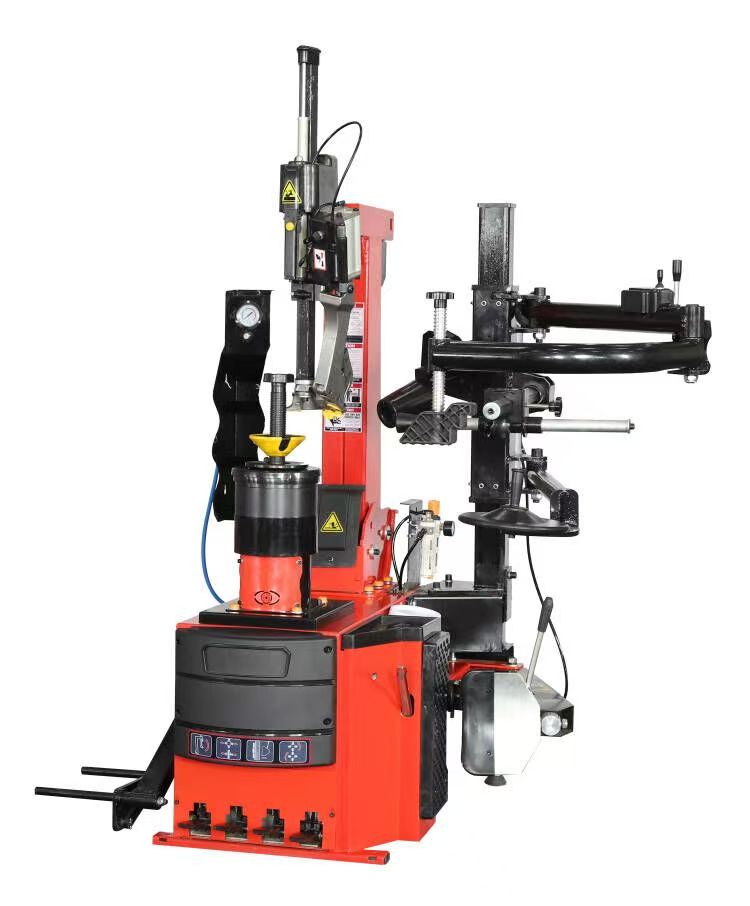DS-806B + A350b Tire Changer with Pneumatic Locking & Helper Arm | Démonte-Pneu DS-806B + A350b avec Verrouillage Pneumatique et Bras d’Assistance (14–28”)