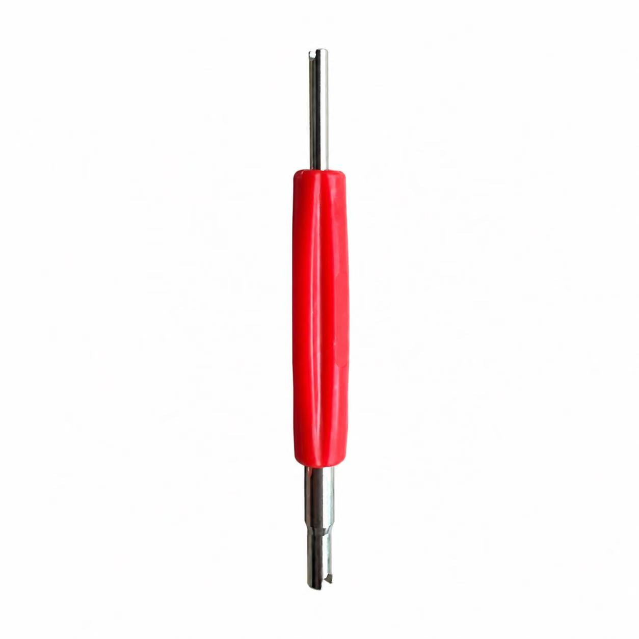 Double-Ended Tire Valve Core Remover & Installer Tool / Démonte-obus de valve double 2 mm et 3 mm