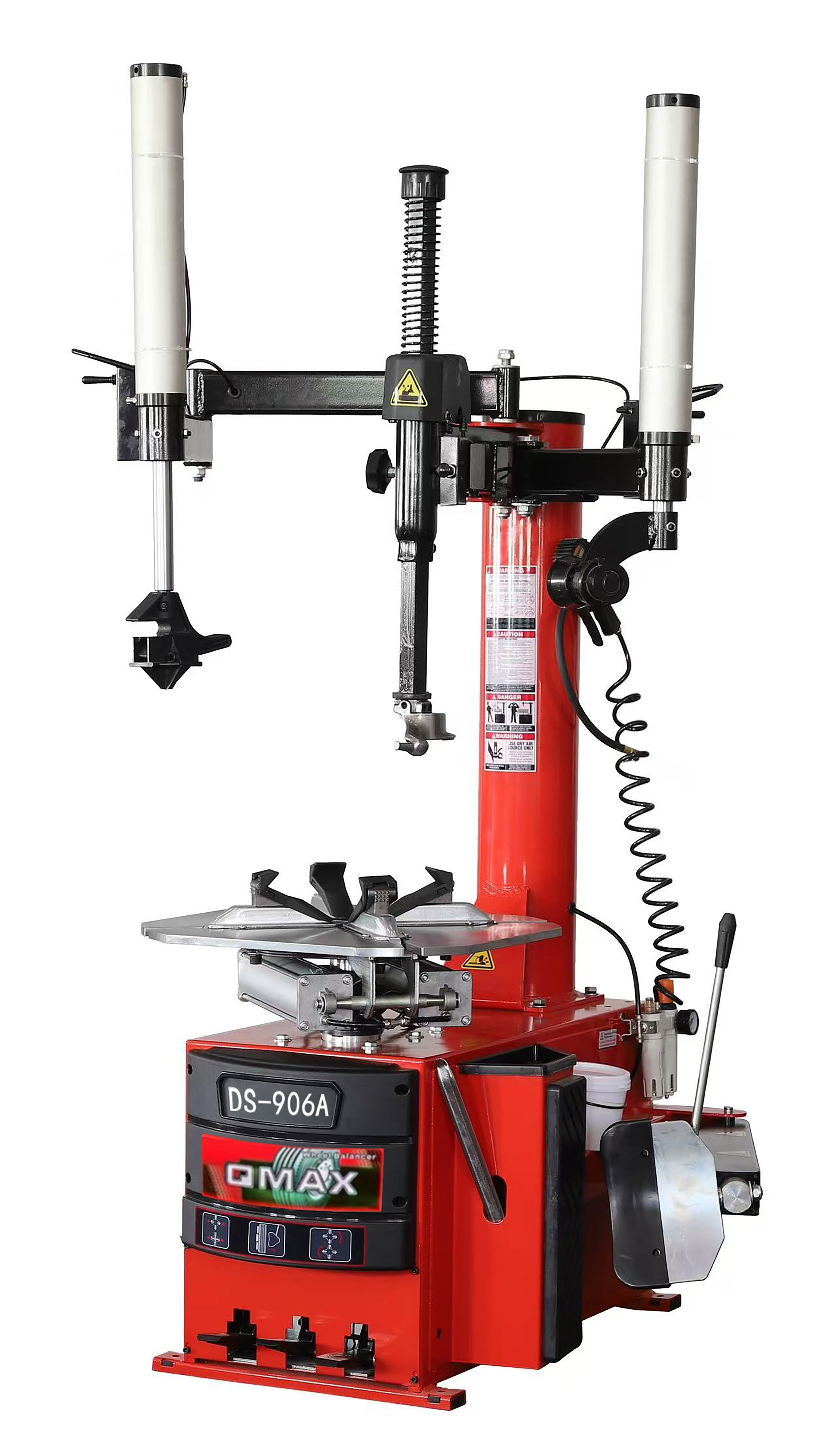DS-906A Tire Changer with Double Helper Arms | Démonte-Pneu DS-906A avec Bras d’Assistance Doubles – Professional & Durable (10–24”)