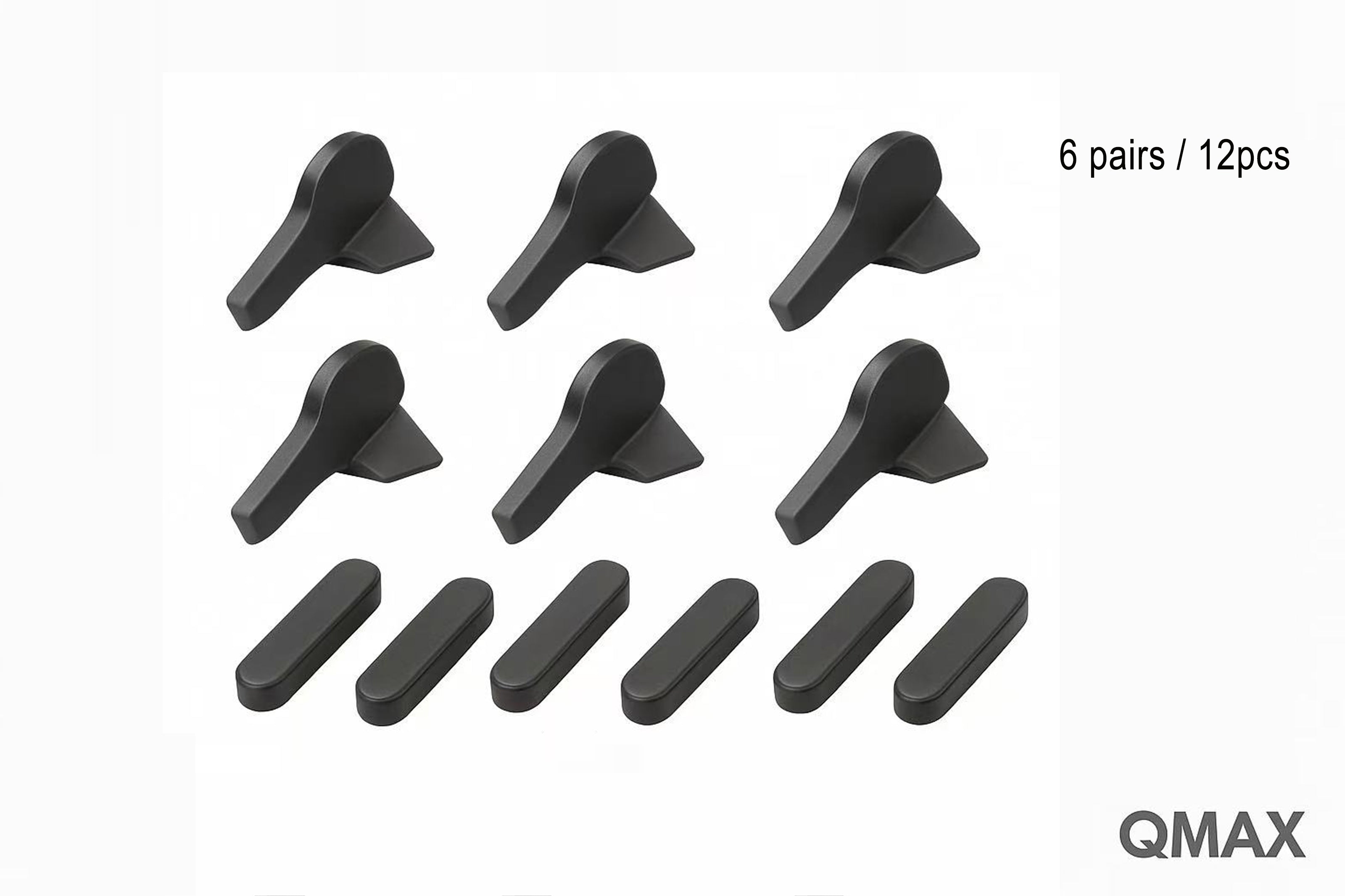 Tire Changer Duck Head Plastic Protector – Nylon Insert Pads (6 PCS) Jeu de 6 inserts en nylon pour protection de tête de démonte-pneu